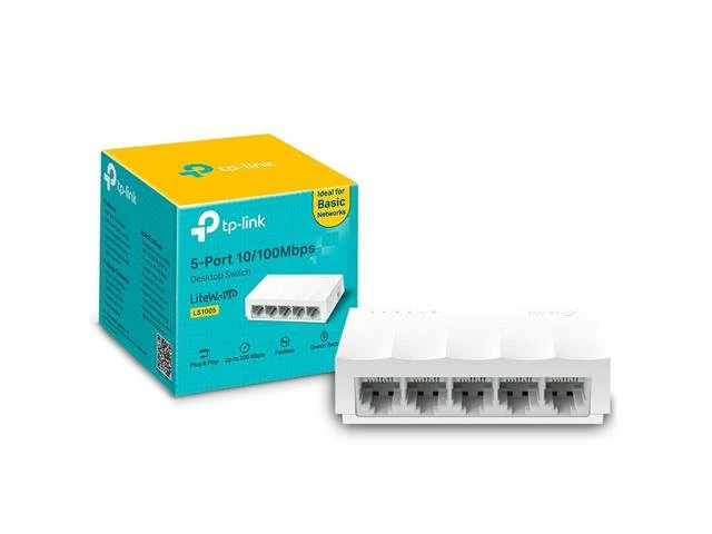 5-Port 10/100Mbps Desktop Network Switch