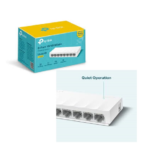 8-Port 10/100Mbps Desktop Network Switch
