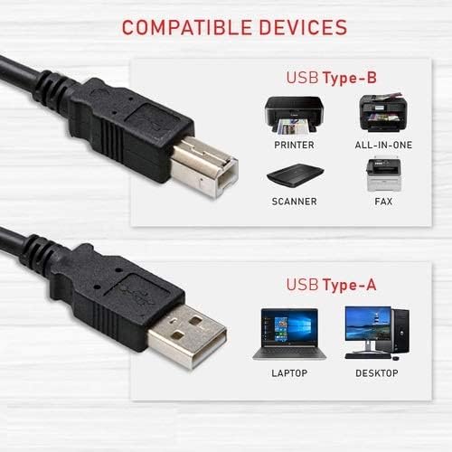 3M USB 2.0 Printer Cable