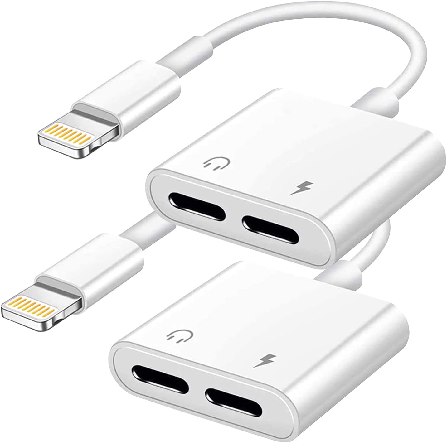 Dual Lightning charging & Audio