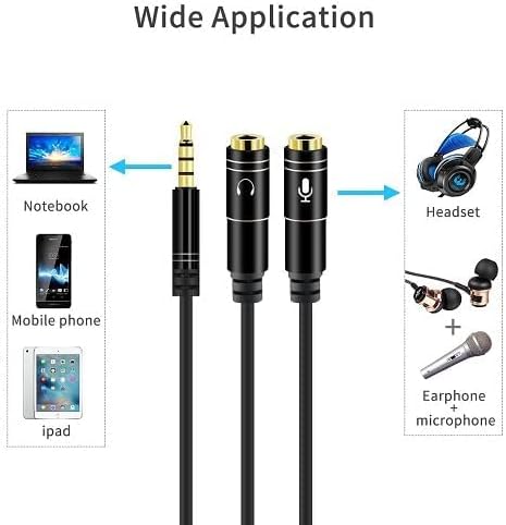 Aux 3.5mm to dual female