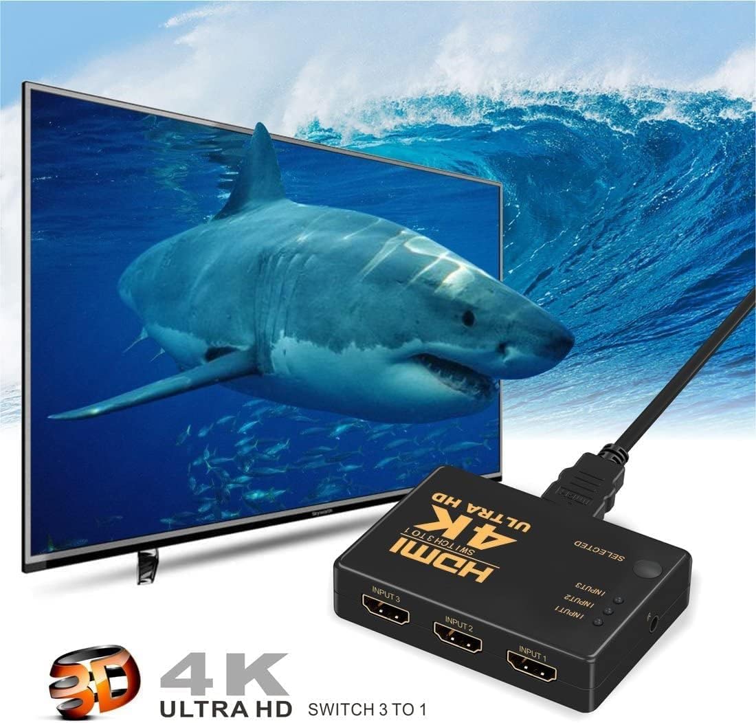 HDMI Switcher 3 Port 4K x 2K Ultra HD