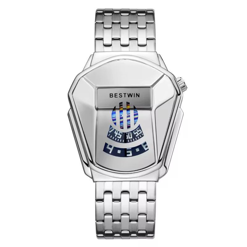 Bestwin Luxury Men's Wrist Watch Stainless Steel