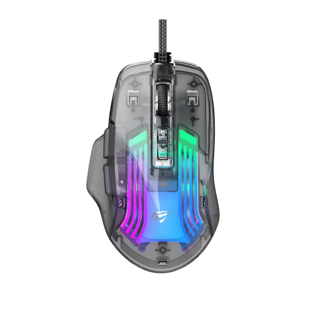 Havit Gamenote Ms1011Se Programmable Gaming Mouse Black