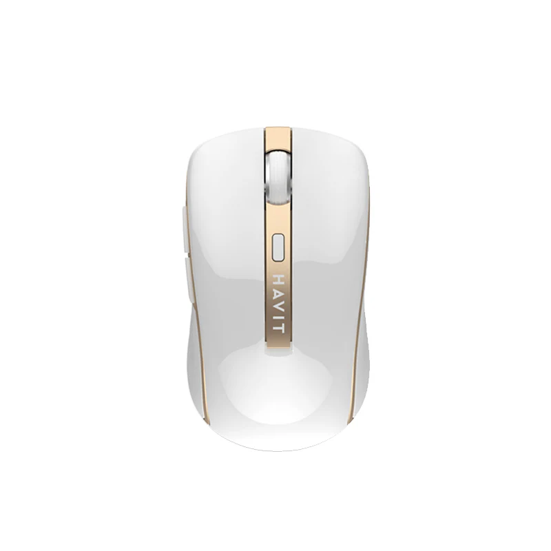 Havit Hv-Ms951Gt Built-In Auto Sleep Function Wireless Mouse White