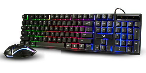 Gaming mouse keyboard RGH LED Light Gaming Mouse and keyboard Combo