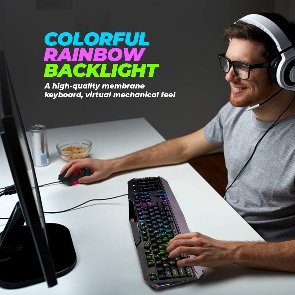 WIRED KEYBOARD AND MOUSE US+ARABIC