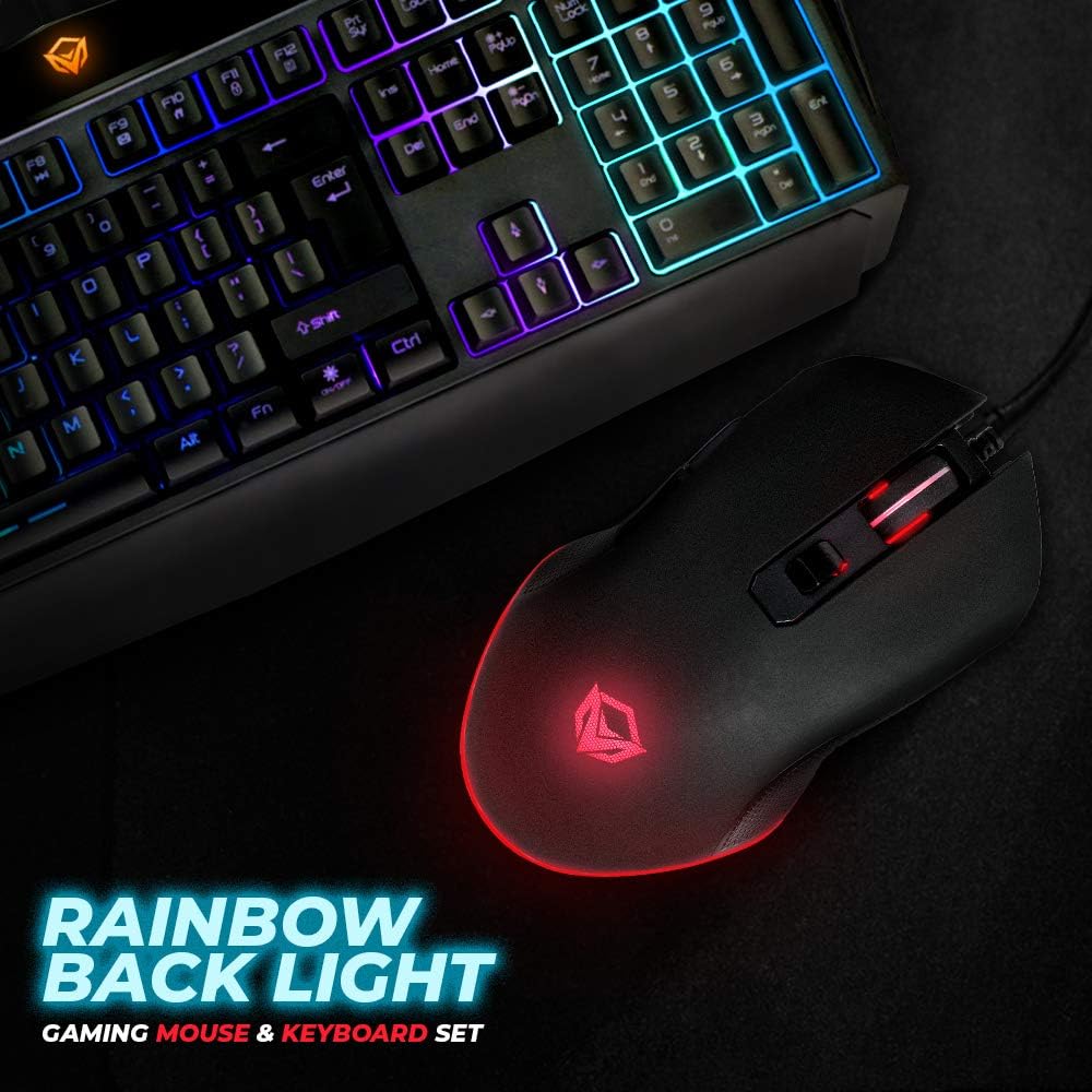 WIRED KEYBOARD AND MOUSE US+ARABIC
