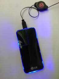 LG SUPER SLIM USB MOUSE WITH LED LIGHT