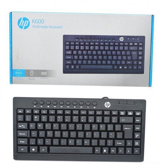 HP MULTIMEDIA MINI KEYBOARD  English & Arabic