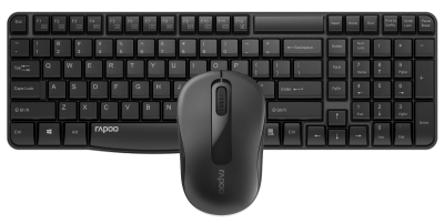 WIRELESS OPTICAL MOUSE AND KEYBOARD COMBO US+ARABIC