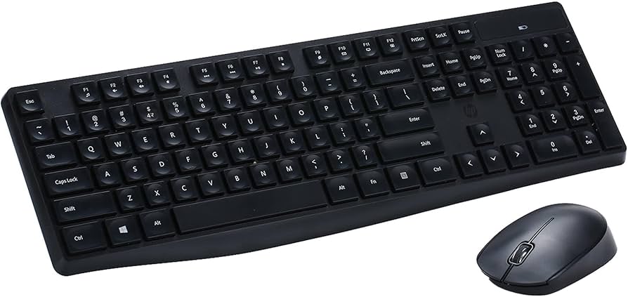 HP WIRELESS CS10 BLACK COMBO KEYBOARD & MOUSE
