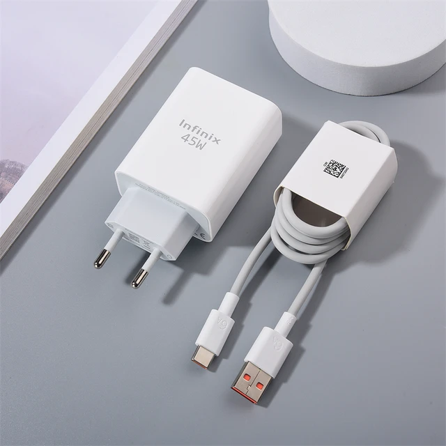 Infinix Note 30 45W Charger Original