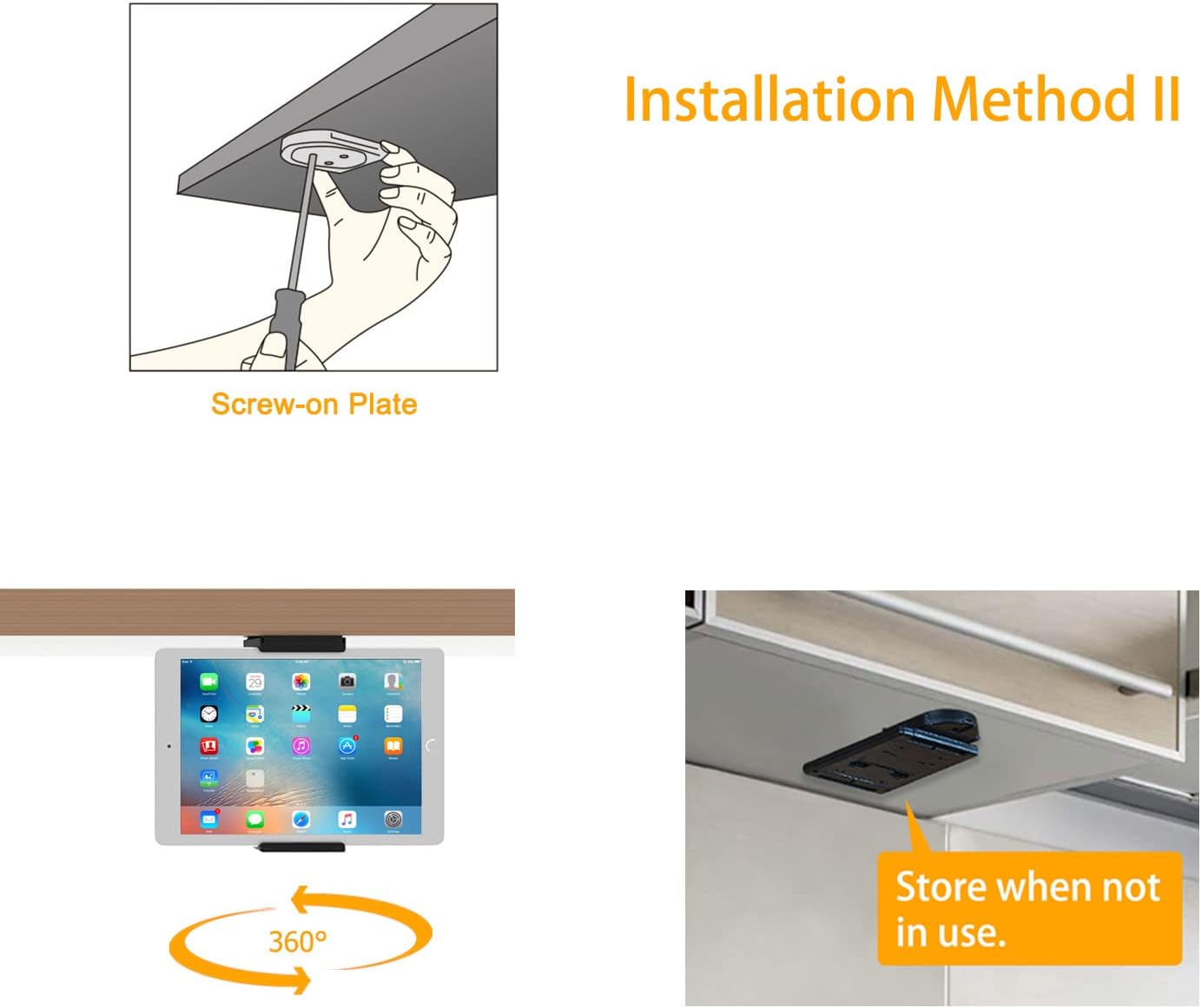 Kitchen Mount Stand Lk-612 For Tablet