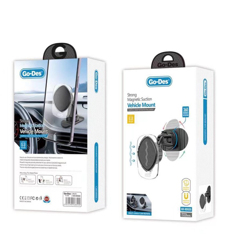 Go-Des Gd-Hd935 Strong Magnetic Suction Vehicle Mount