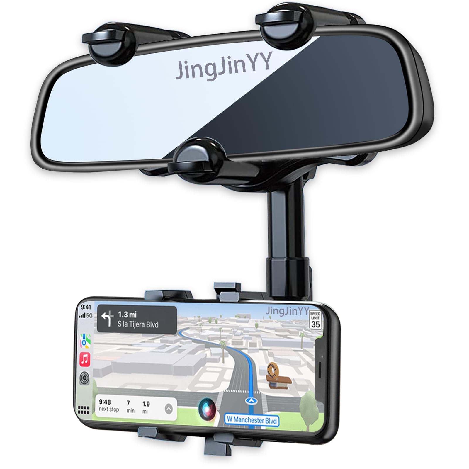 Rearview Mirrow In-Car Mount Holder