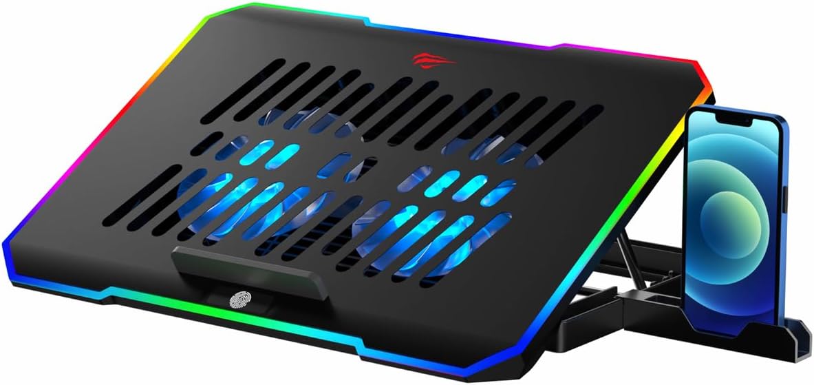 Havit Gamenote F2069 RGB Gaming Laptop Cooling Pad