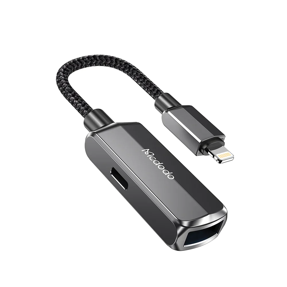 Mcdodo 2 In 1 Convertor Ltg To Usb-A3.0+Ltg