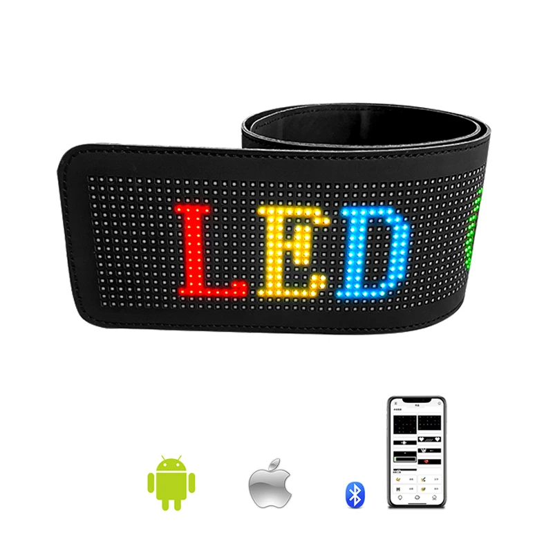 Flexible LED Matrix Panel with 5V USB Port and Bluetooth App Control