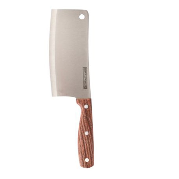 Cleaver Knife with Wooden Handle