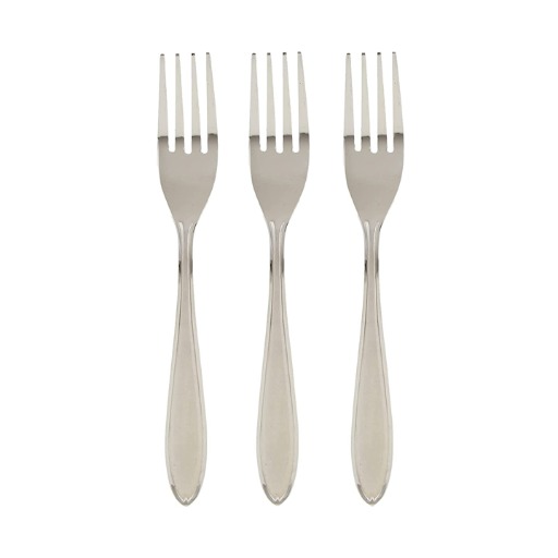 Stainless Steel Table Fork 3 Pcs Set image 3
