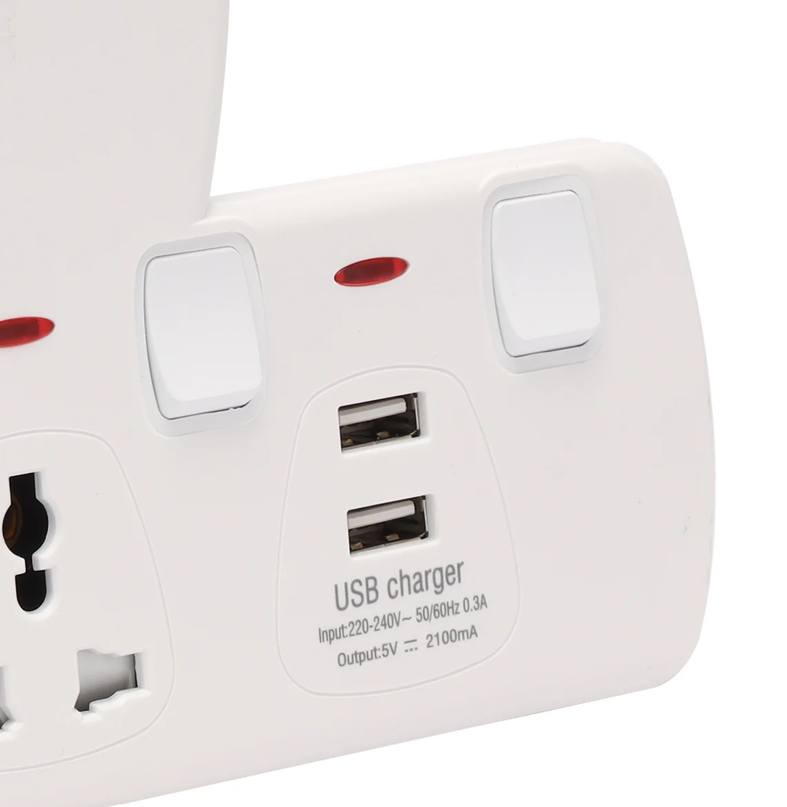 سەیاری دوو بەش دوو دەرچەی USB بەرگری لە ئاگر لە  ئێپسیلۆن  USB