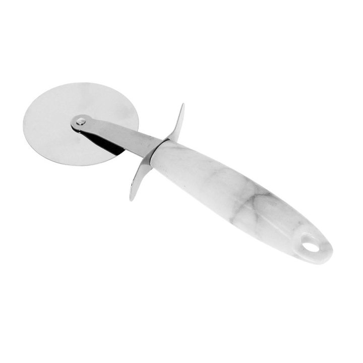 Marble Designed ABS Stainless Steel Pizza Cutter image 3