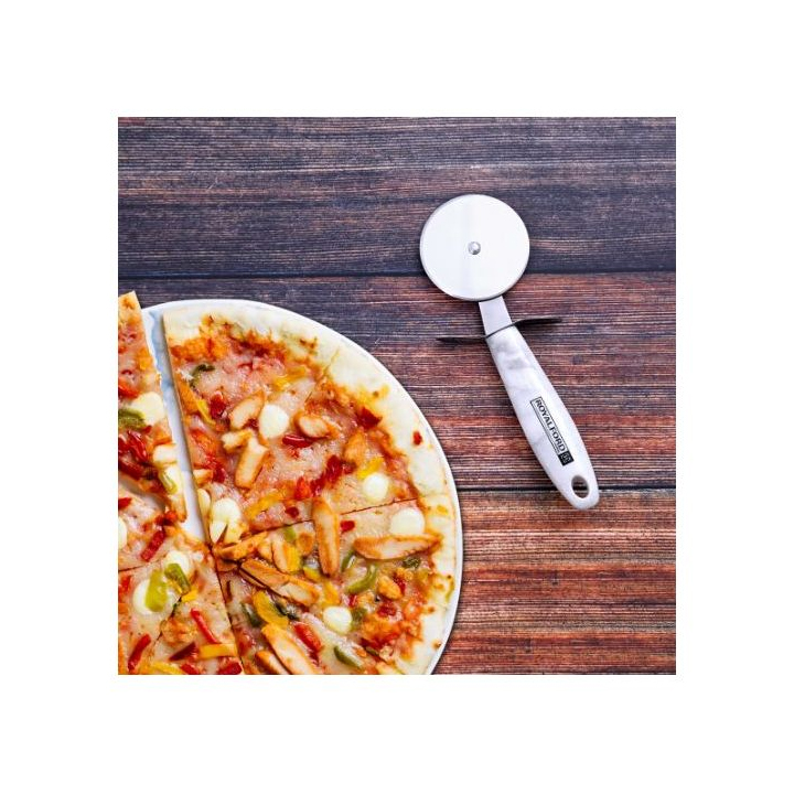 Marble Designed ABS Stainless Steel Pizza Cutter image 2