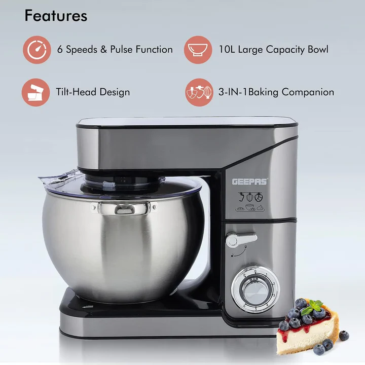 Geepas 2000W Stand Mixer