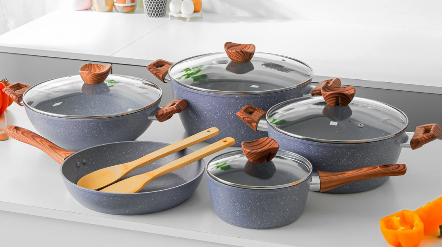 طقم طهي 11 قطعة