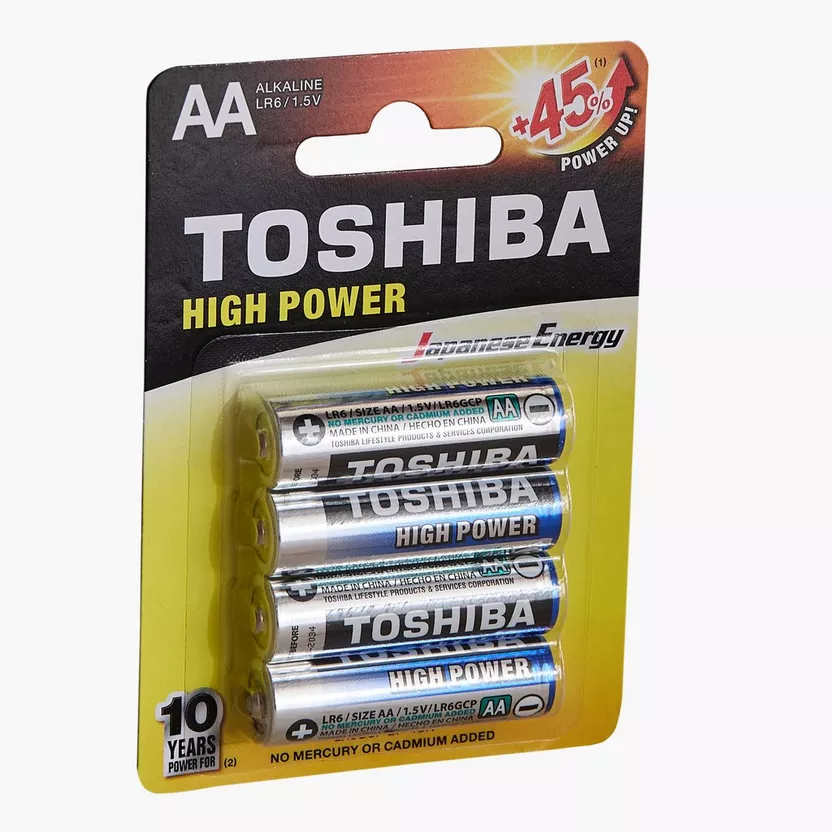Toshiba High Power (LR6) Qalam 4Pcs
