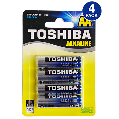 Toshiba Alkaline (LR6) Qalam 4Pcs