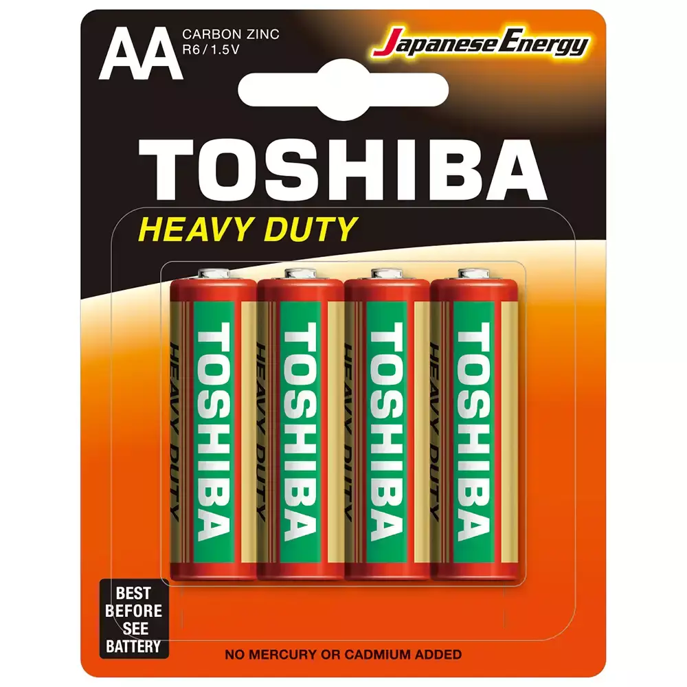 Toshiba Heavy Duty (R6) Qalam 4Pcs