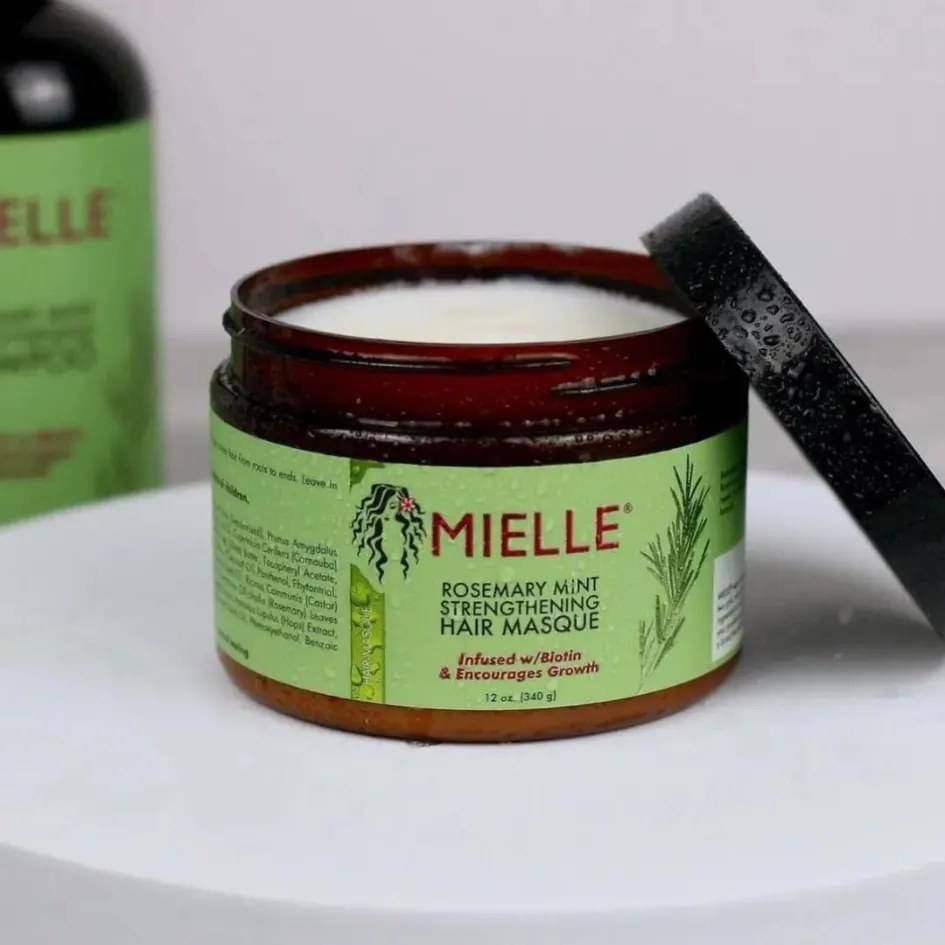 Mielle, Strengthening Hair Masque, Rosemary Mint, (340 g)