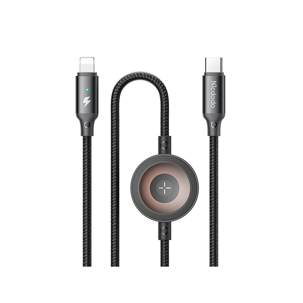 2-in-1 Cable (USB-C) For iPhone & Apple Watch