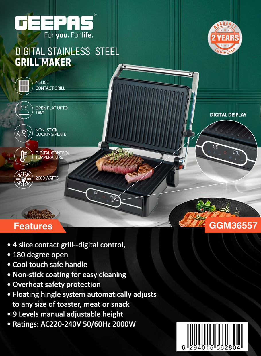 Grill Maker 2000W- 1x3