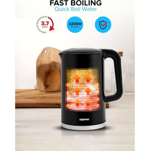کتری کارەبایی دوو چین 1.7L image 1