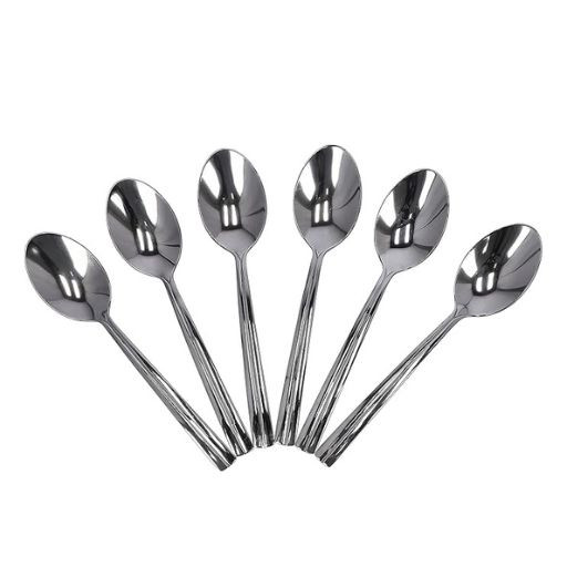 Stainless Steel Mokka Spoons 6 Pcs set