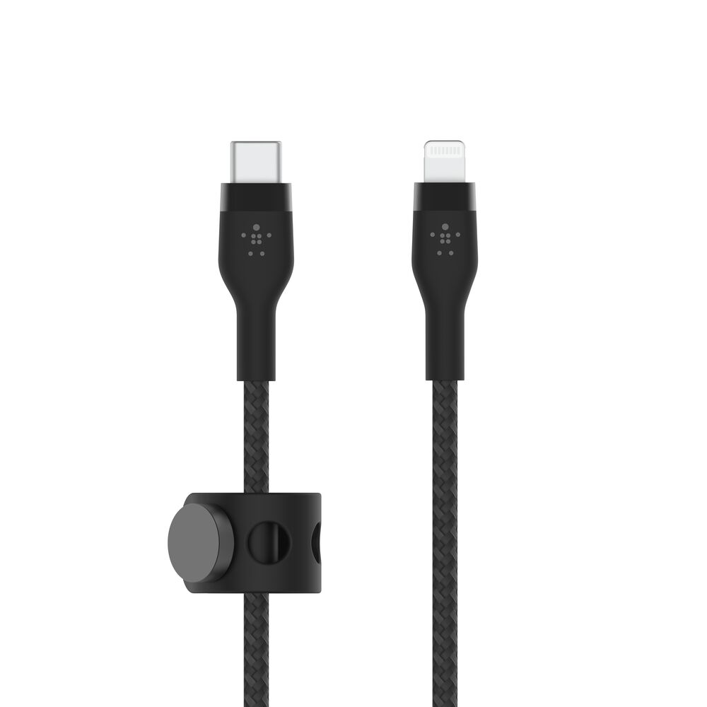 Belkin Boostcharge Usb-C Wth Lightening Cable 6.6Ft 30W Black 1524F6