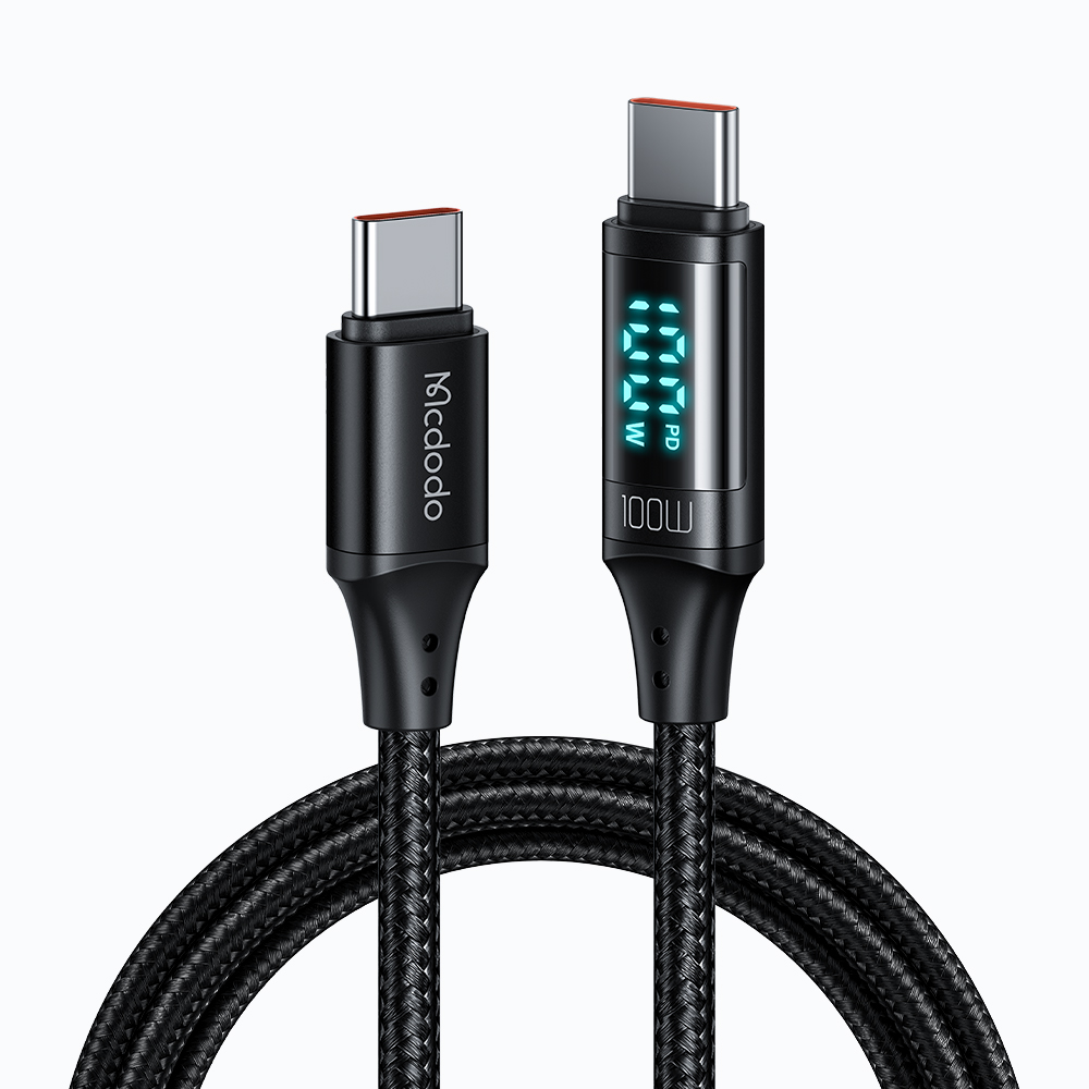 Mcdodo Ca-110 Digital Hd 100W Pd Fast Charge Type-C To Type-C Data Cable 100W