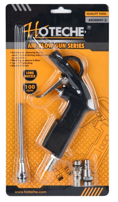 Air blow gun with long nozzle (A830047-03)(100mm)
