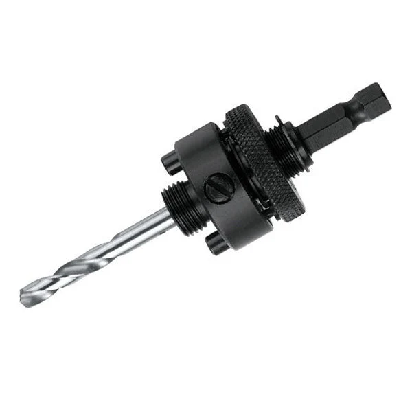 Arbor for hole saw 32mm to 210mm