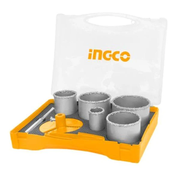 7pcs Carbide Gritted Hole Saw Set