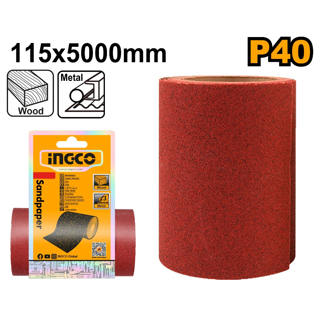 INGCO Sandpaper Roll 5*150M
