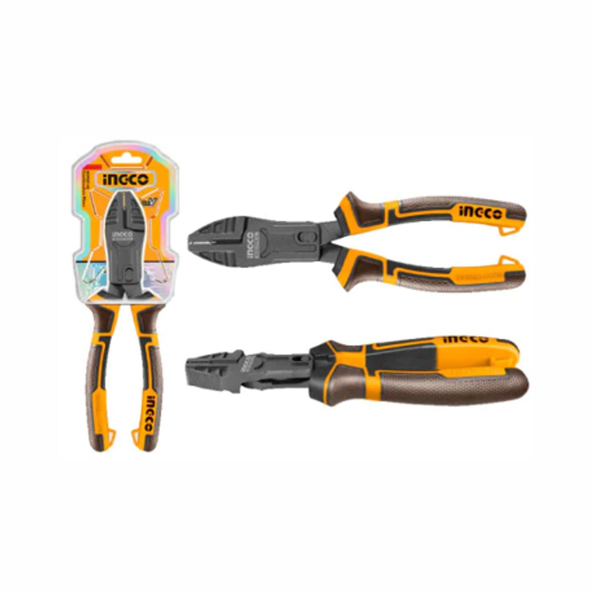 Compound action combination pliers
