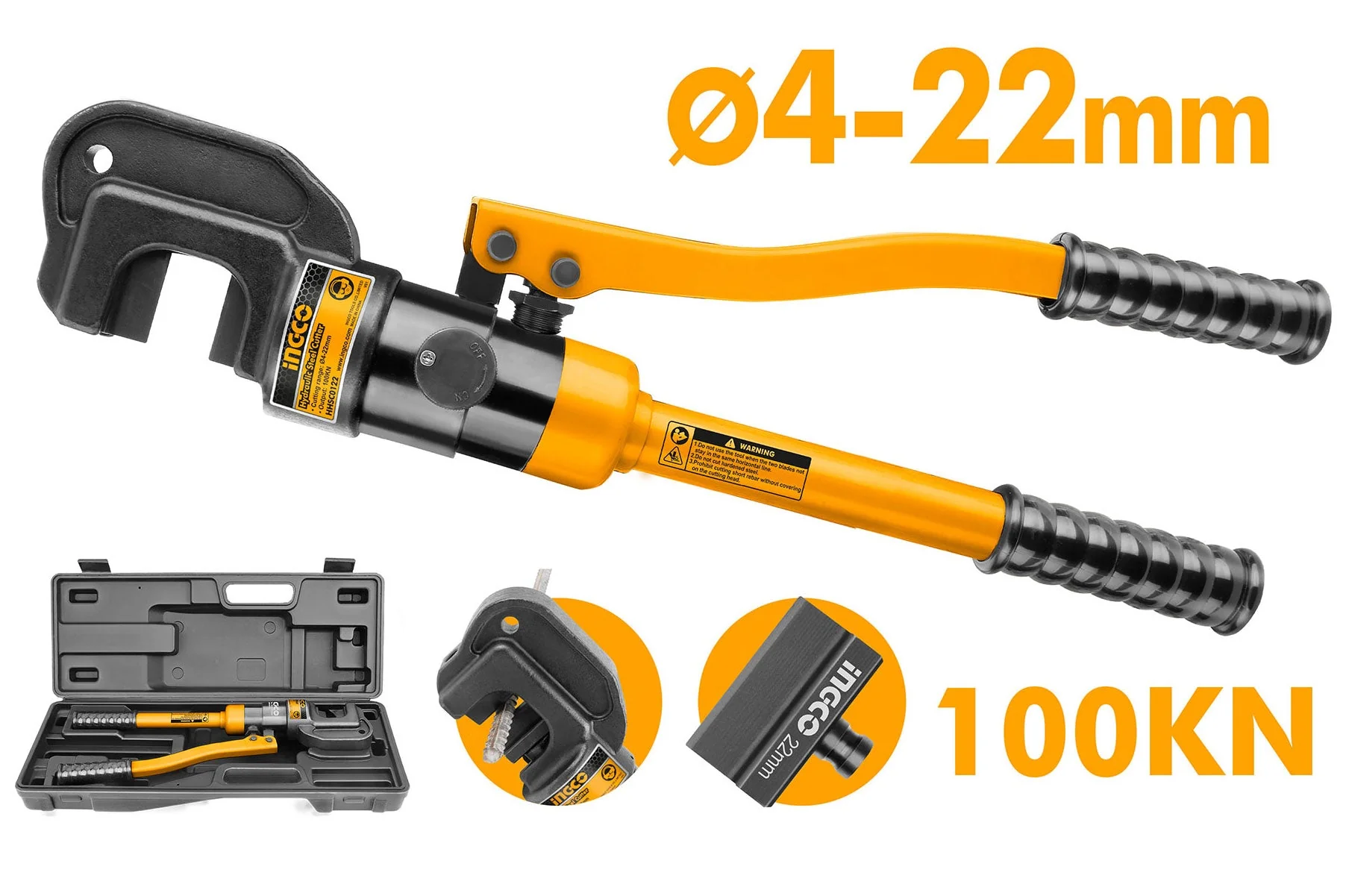 Hydraulic steel cutters