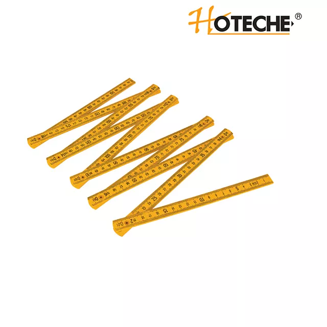 PLASTIC FOLDING RULER