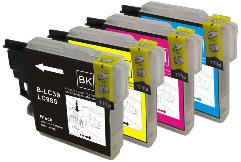 Mondo Stampa - Compatible Lc980 Lc1100 Lc985 Xl Multipack (4 Pcs)