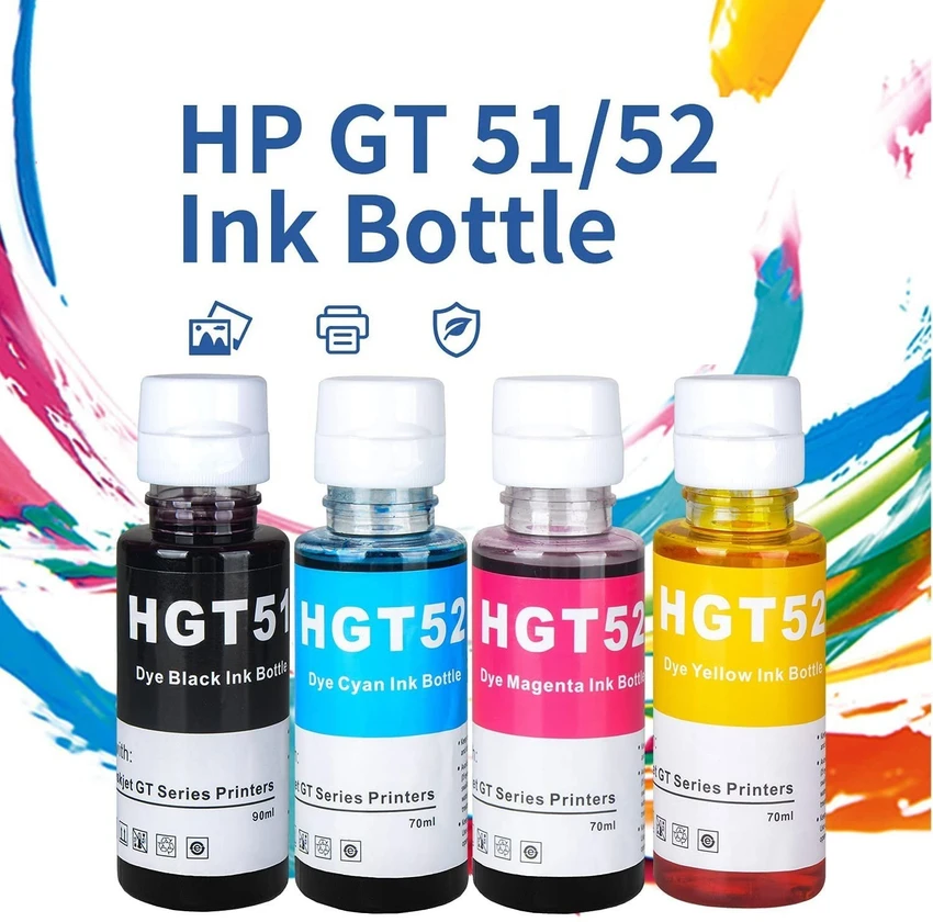 GT51 GT 51 52 53 GT52 GT53 Water-Based Inkjet Ink Bottle