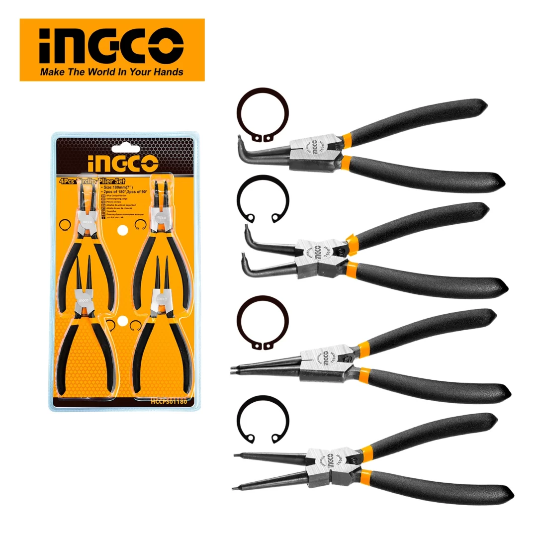4Pcs Circlip Plier Set 7inch